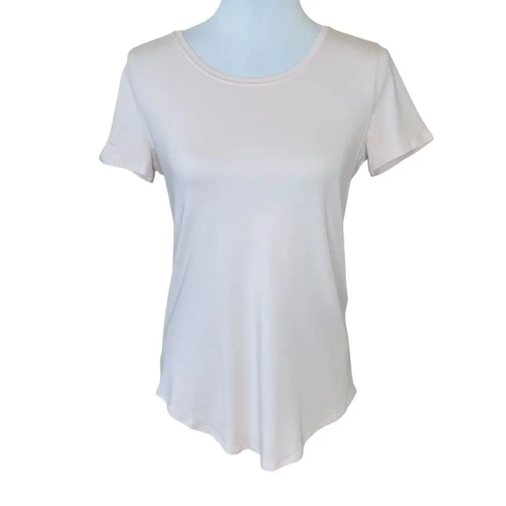 Lululemon Love Crew T-shirt Light Pink Size 8